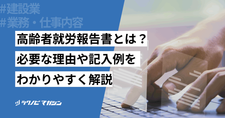高齢者就労報告書とは